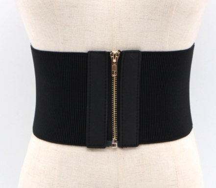 Women's Versatile Wide Dress with Belt for Summer Fashion