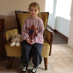 Thick Cartoon Sweater for Baby Plush Design