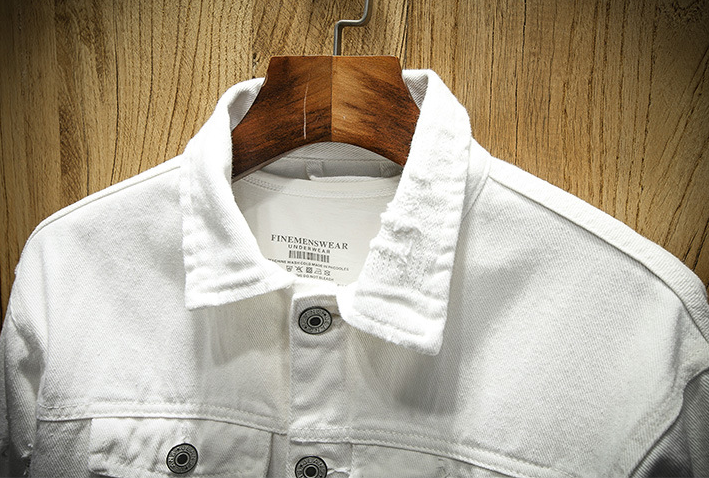 Men's Ripped Denim Jacket