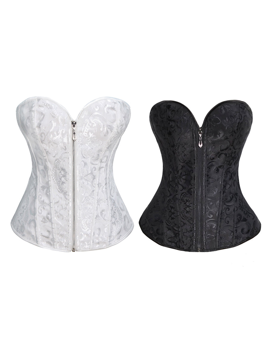 Plus Size Off Shoulder Corset Body Shaper for Women