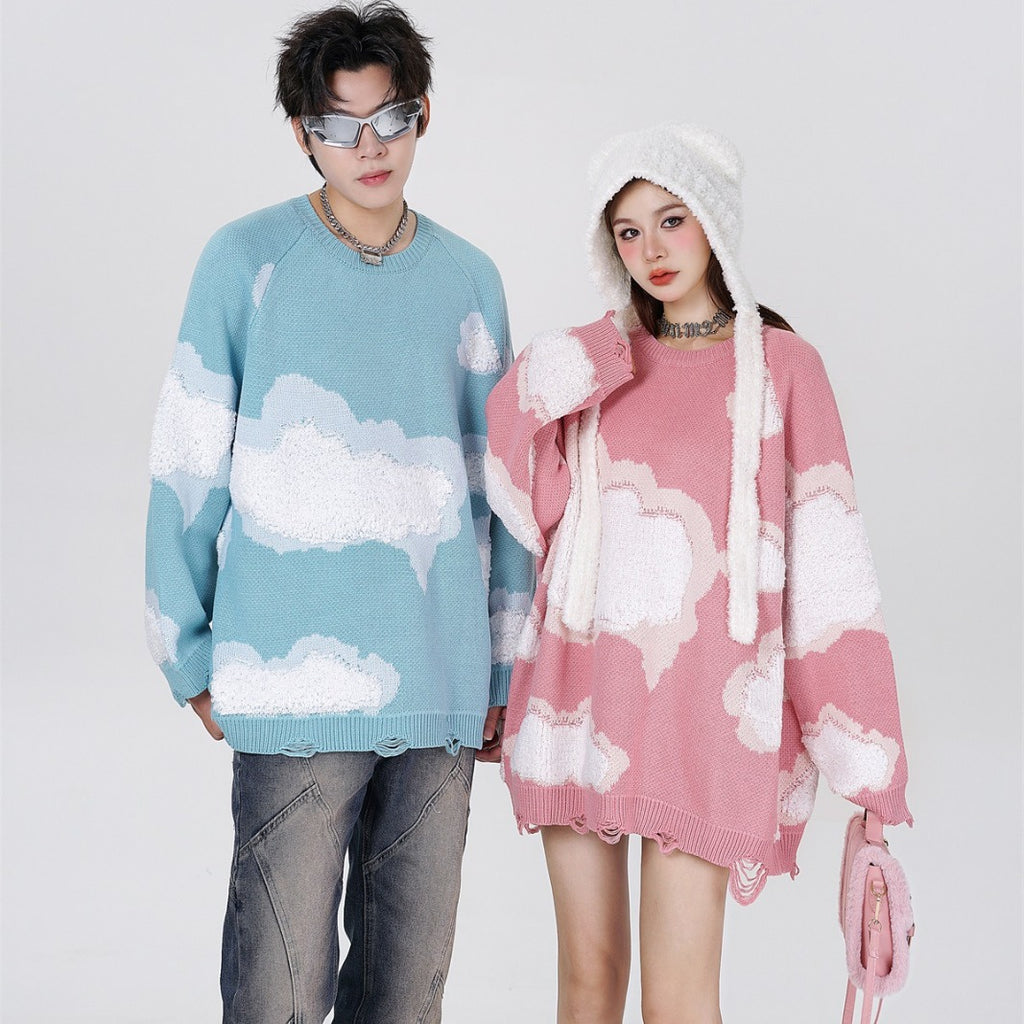 Loose Sweater for Autumn and Winter Outerwear