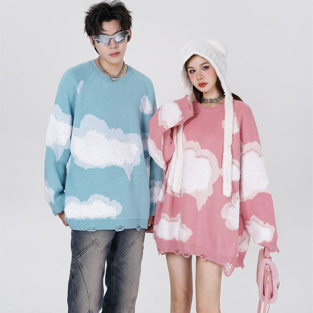 Loose Sweater for Autumn and Winter Outerwear