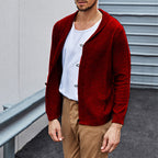 Slim Fit Buttoned Cardigan Sweater for Men