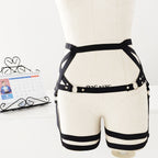 Handmade Gothic Punk Star Shaped Garter Belt for Women