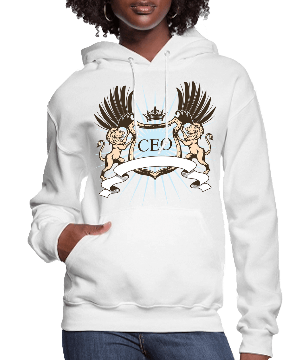 CEO Lion Crest Women’s Hoodie | Streetwear