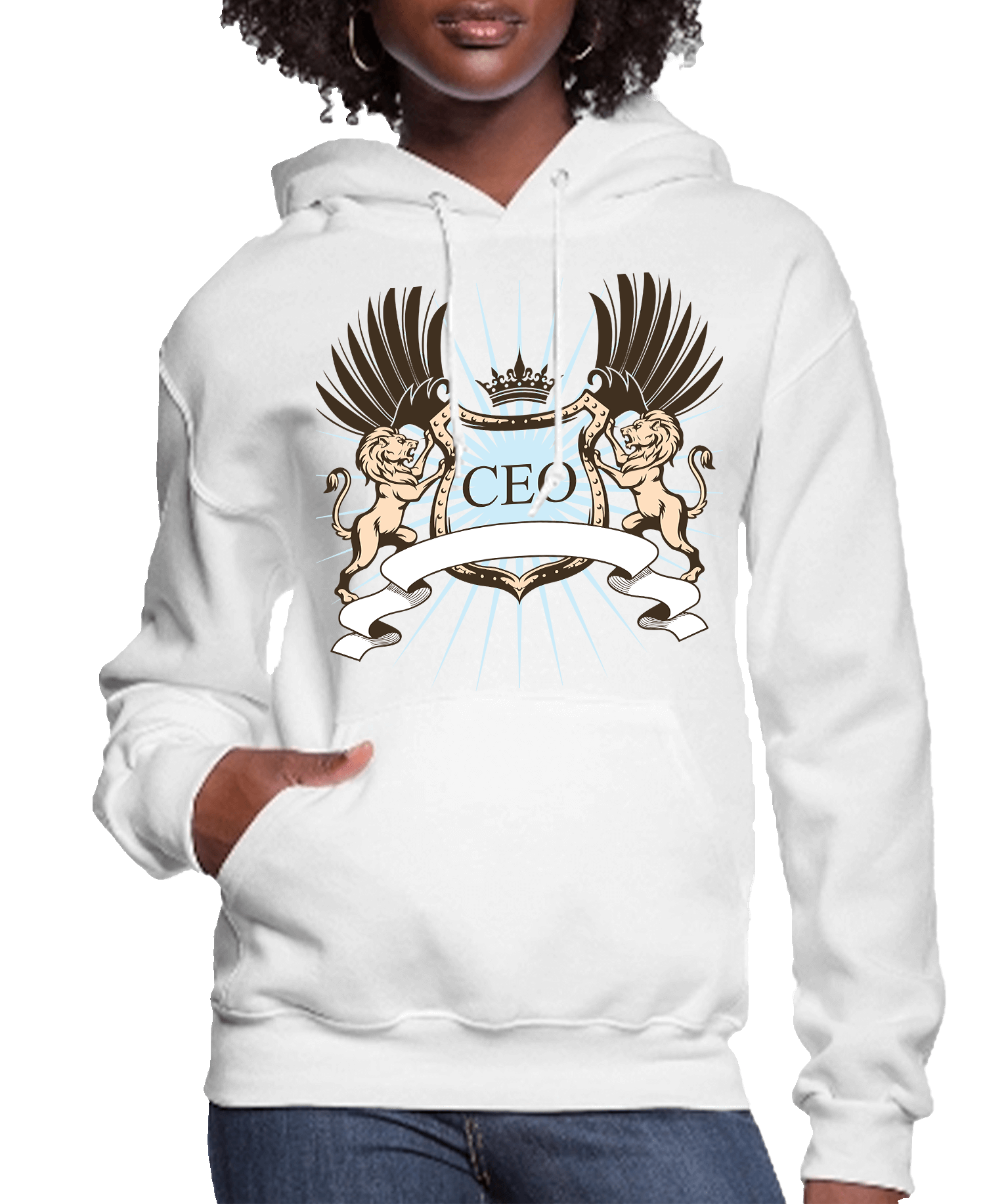 CEO Lion Crest Women’s Hoodie | Streetwear