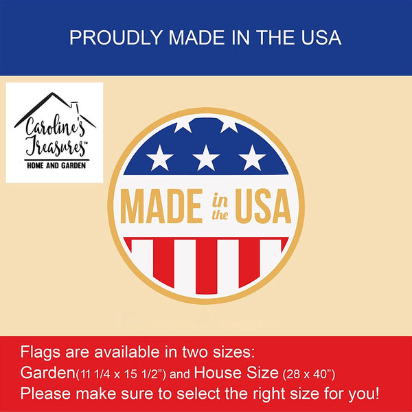 Black and Tan Coonhound Christmas Garden Flag