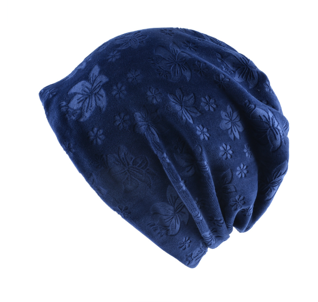 Women's Solid Color Plush Pullover Hat