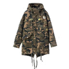 Winter Cold Resistant Camouflage Cotton Jacket for Camping