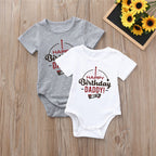Baby Princess Short Sleeve Bodysuit for Infants XH349GY