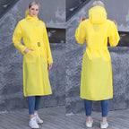 Transparent Waterproof Windbreaker for Outdoor Hiking