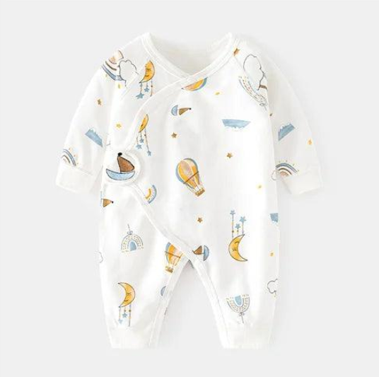 Baby Balloon Pajamas - Cotton Bodysuit (One Set)