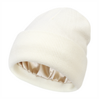 Knitted Wool Hat | Embroidered Cap