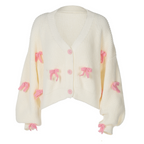 Bow Decoration Women's Sweater