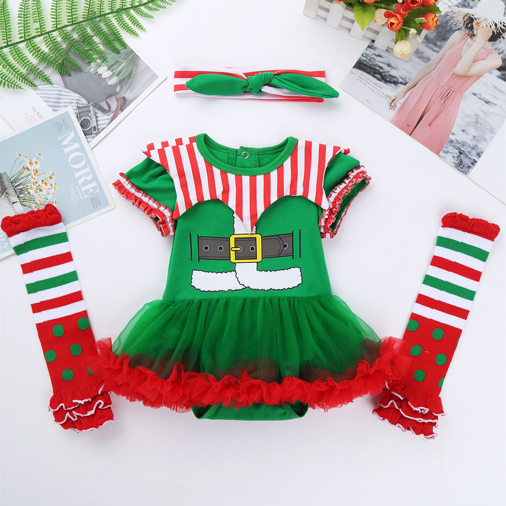 Christmas Dress Socks Set for Babies