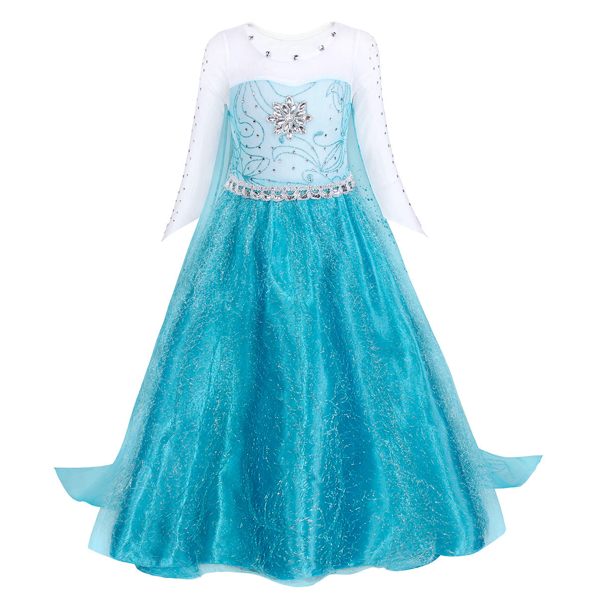 2024 Christmas Elsa Princess Dress for Girls