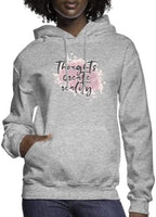 Thoughts Create Reality Women’s Hoodie | Streetwear