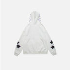 Harajuku Y2K Star Letters Hooded Zip-Up Sweatshirt | Streetwear