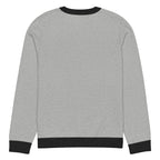 Knitted Whale Tail crew neck sweater
