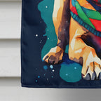 Great Dane Christmas House Flag