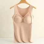 New De Rong Thermal Integrated Tank Top Bra