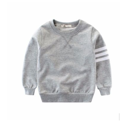 Boy's Long Sleeve Round Neck Pullover Sweater | Streetwear