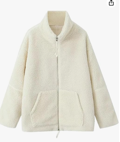 Women's Lamb Wool Turtleneck Woolen Coat