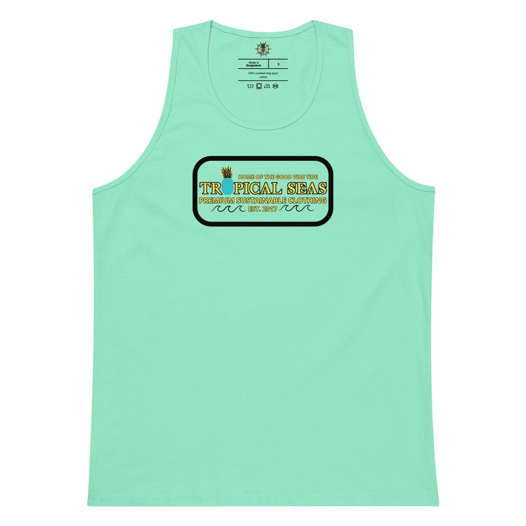 Men’s Premium Electric Pineapple Tank Top