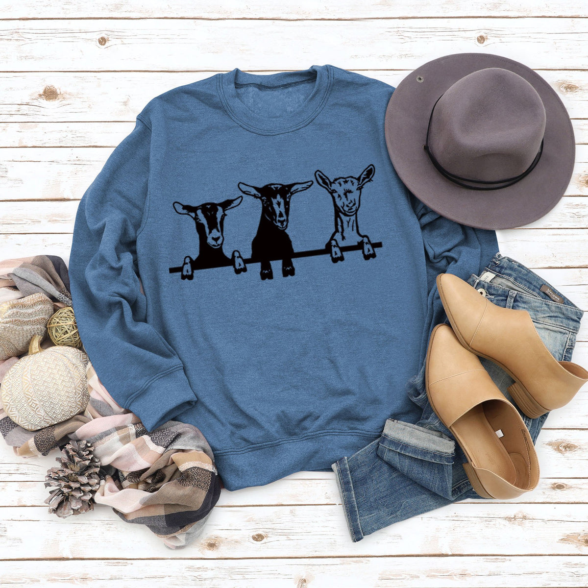 Cute Alpaca Print Casual Sweatshirt | Streetwear