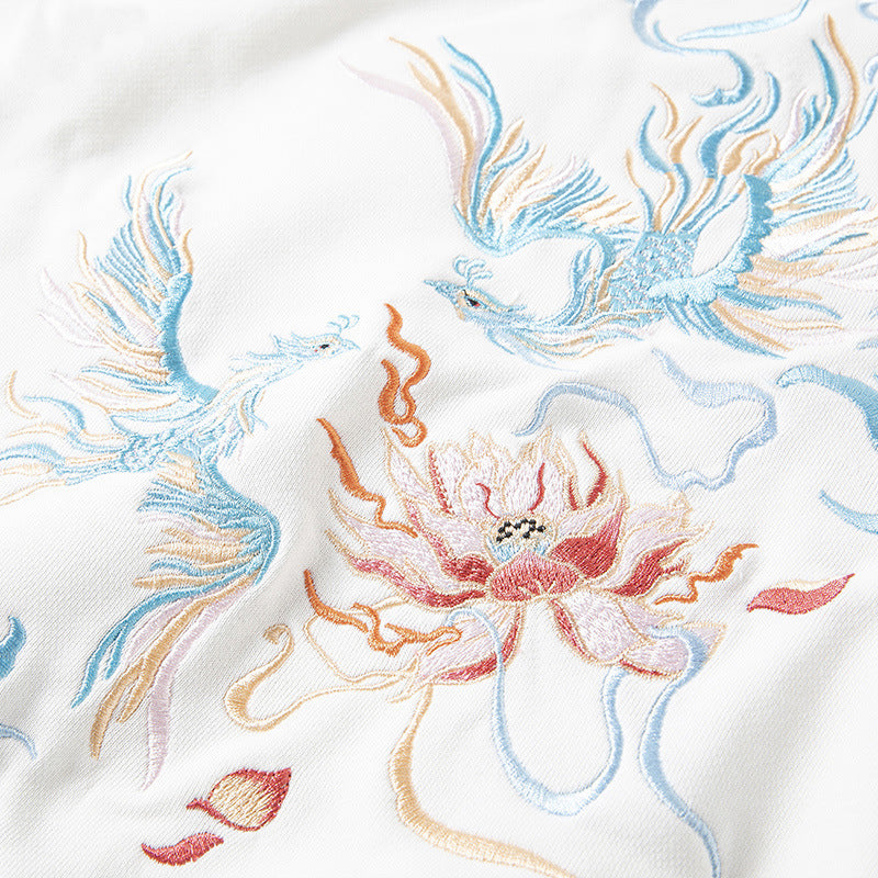 Vintage Embroidered Crewneck Sweatshirt Men’s Hoodie | Streetwear