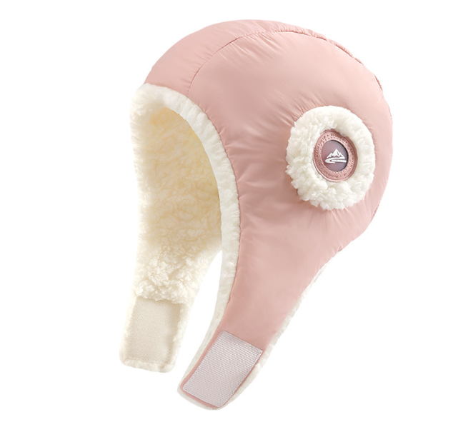 Thick Fleece Ski Hat with Ear Protection for Couples | Embroidered Cap