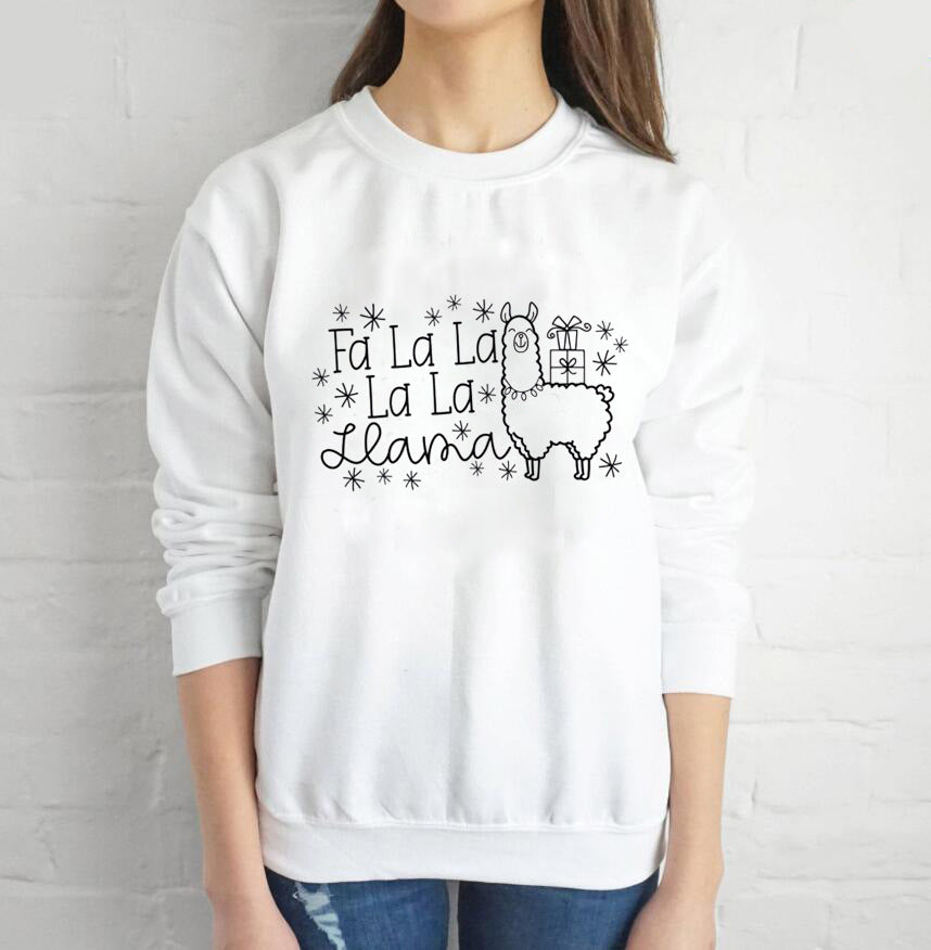 Christmas Casual Round Neck Long Sleeve Sweater