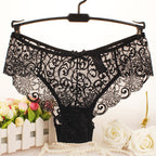 Lace Trim Women's Briefs - Ladies' Triangle Panties