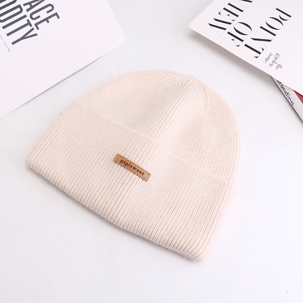 Embroidered Wool Ear Protection Knitted Pullover | Streetwear