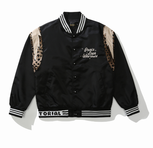 Men's Retro Leopard Print Versatile Breasted Jacket