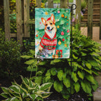 Corgi Christmas Garden Flag