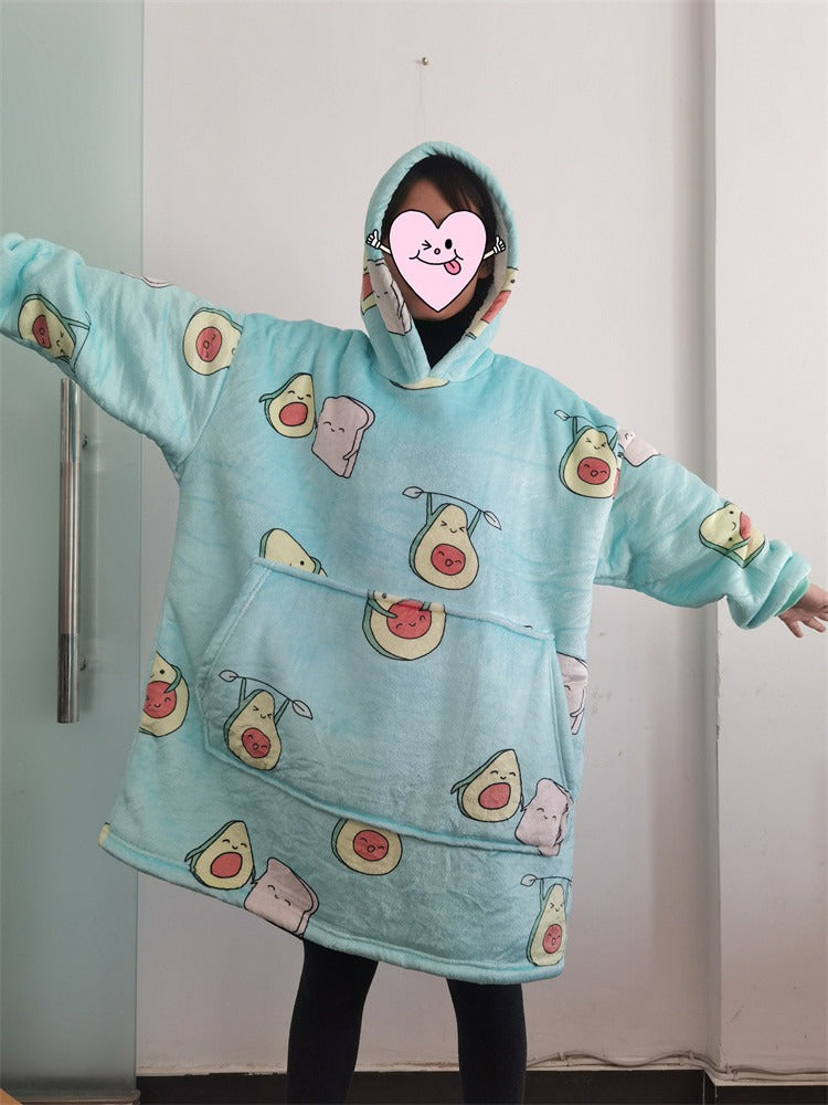 Outdoor Warm Cold-Proof Nightgown