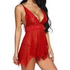 Cross-Border Supply of Sexy Mesh Nightgown Direct Sales