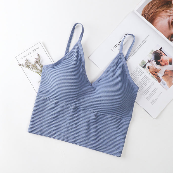 Seamless Padded Crop Bralette