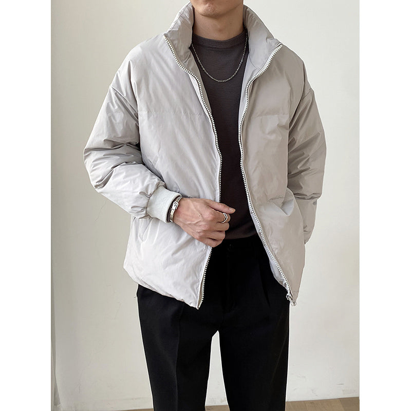 Men's Lightweight Short Loose Down Jacket