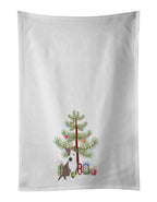 Pit Bull Blue #4 Christmas Kitchen Towel Set of 2