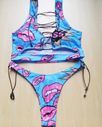 Women's Sexy Printed Bikini Separate Swimsuit