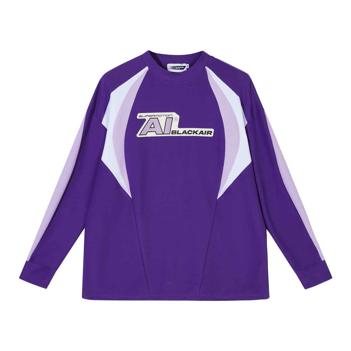 Casual Long Sleeve Sweatshirt with Letter Stitching | Streetwear