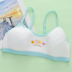 Girls Cartoon Animal Graphic Sports Bralette for Teens