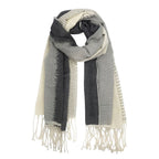 Striped Organic Cotton Scarf