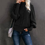 Loose Long Sleeve Knit Sweater for Women - New Style