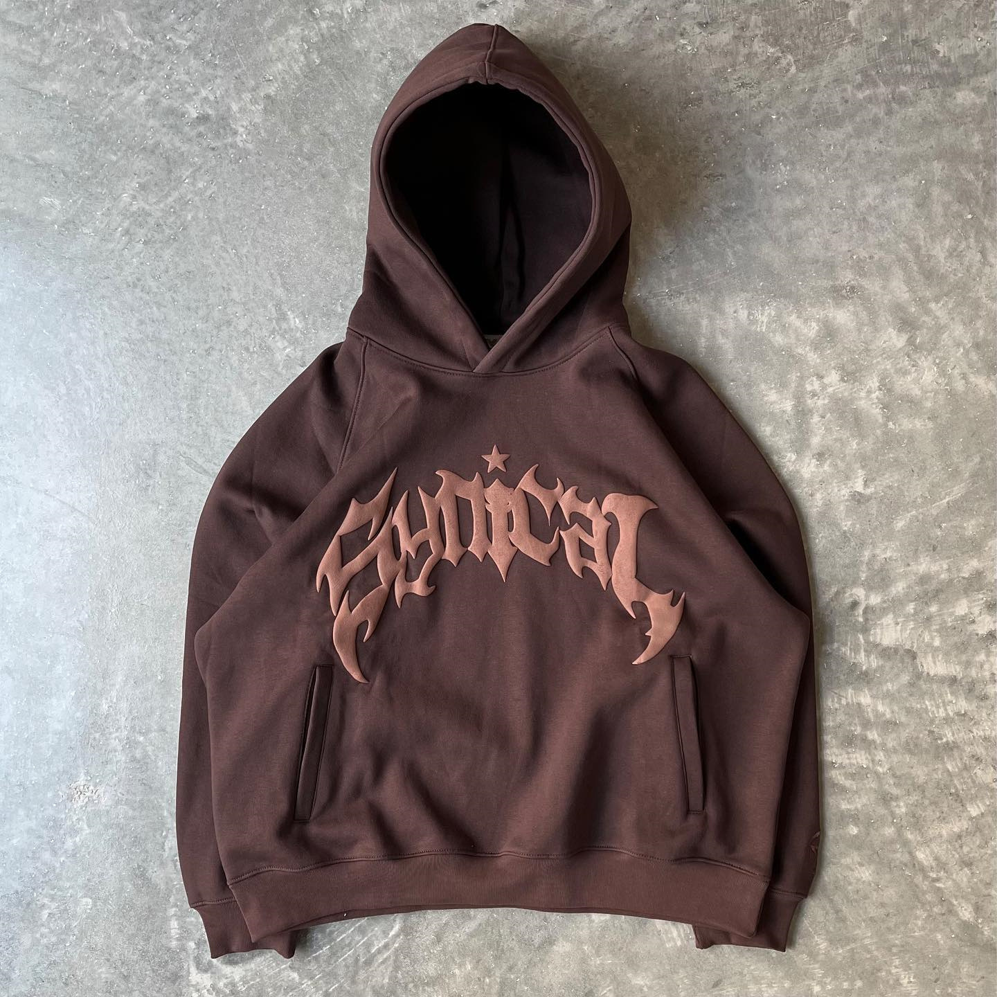 Vintage Gothic Zip Hoodie | Streetwear