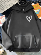 Cosmic Love 3D Print Hooded Sweatshirt | Streetwear