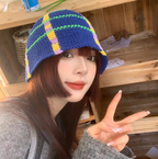 Women's Japanese Stripe Wool Fisherman's Hat | Embroidered Cap