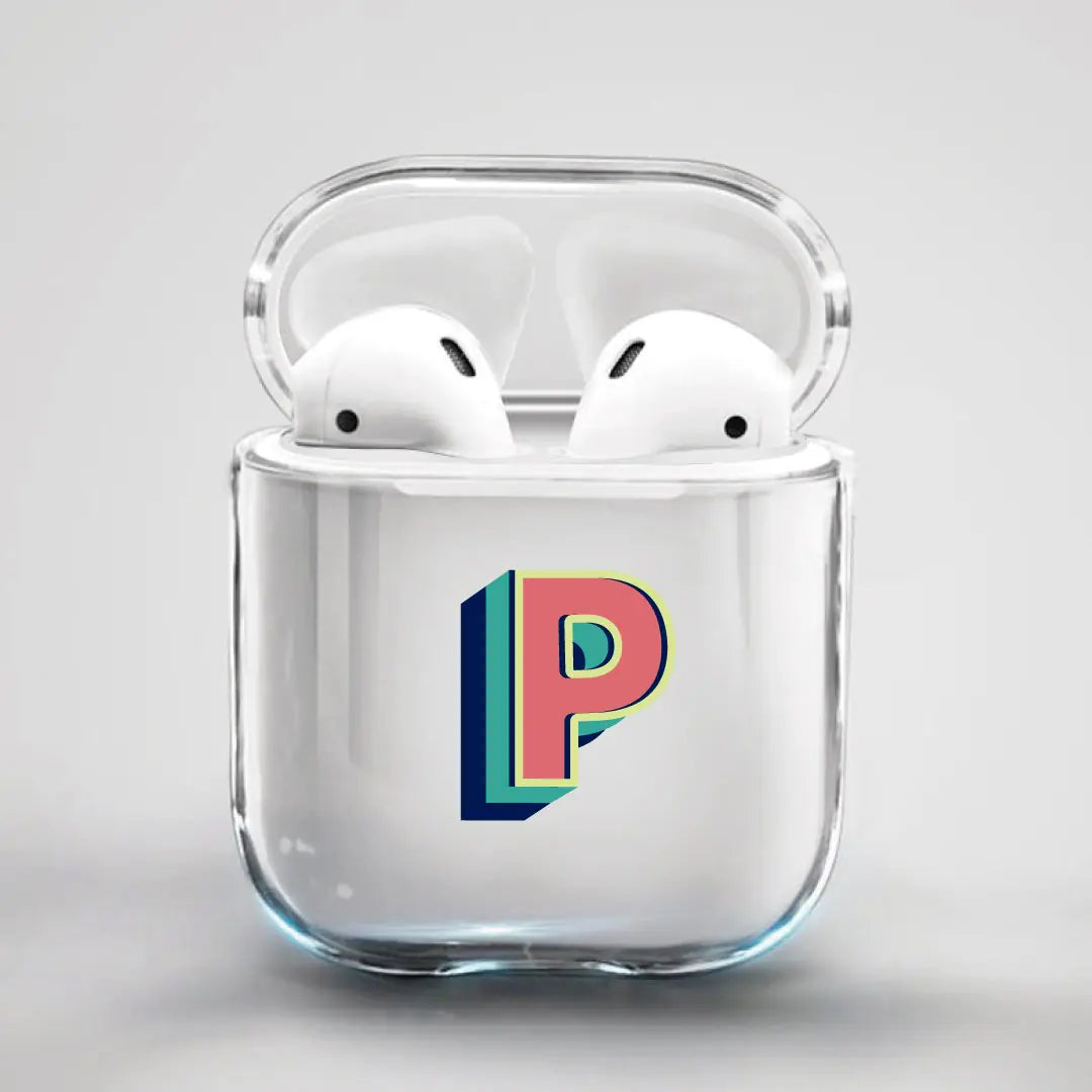 Airpod Case F1 Letter P